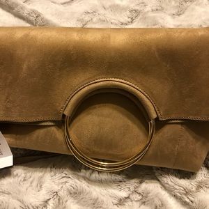 Banana Republic Suede Handbag BNWT